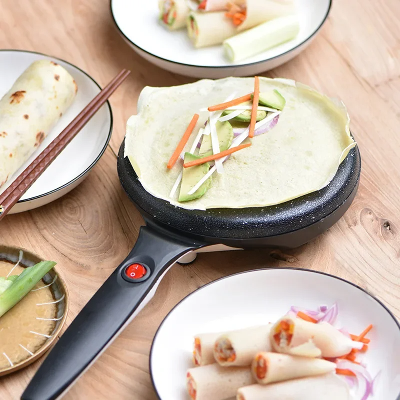 CREPE MAKER: Crepera antiadherente ¡Haga crepes con facilidad y sin complicaciones!