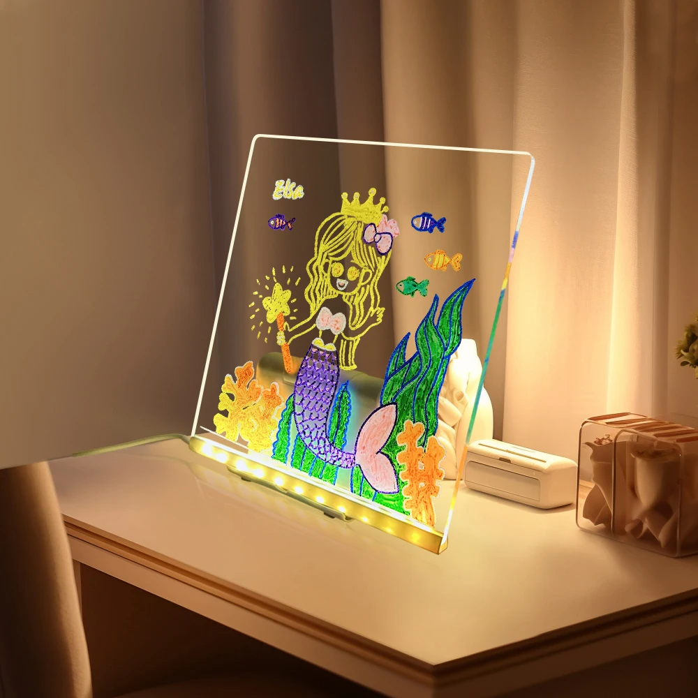 ✨ Pizarra Mágica de LED: Una experiencia creativa, iluminada y divertida