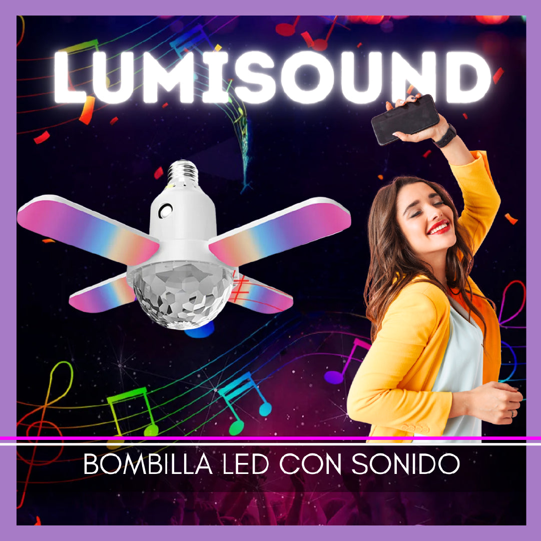 ¡EXCLUSIVO! PARLANTE BLUETOOTH CON BOMBILLA INTEGRADA